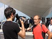 Cavalcata tra Monti e Laghi di Maurizio Agazzi, immagini passaggio al Monte Boario e arrivo a Lovere il 6 giugno 2010 - FOTOGALLERY